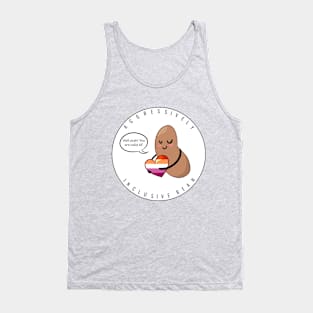 Lesbian Pride: Aggressively Inclusive Bean Tank Top